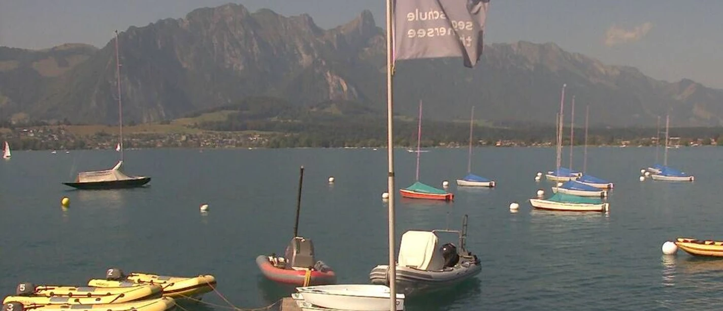 Webcam Hilterfingen - Thunersee