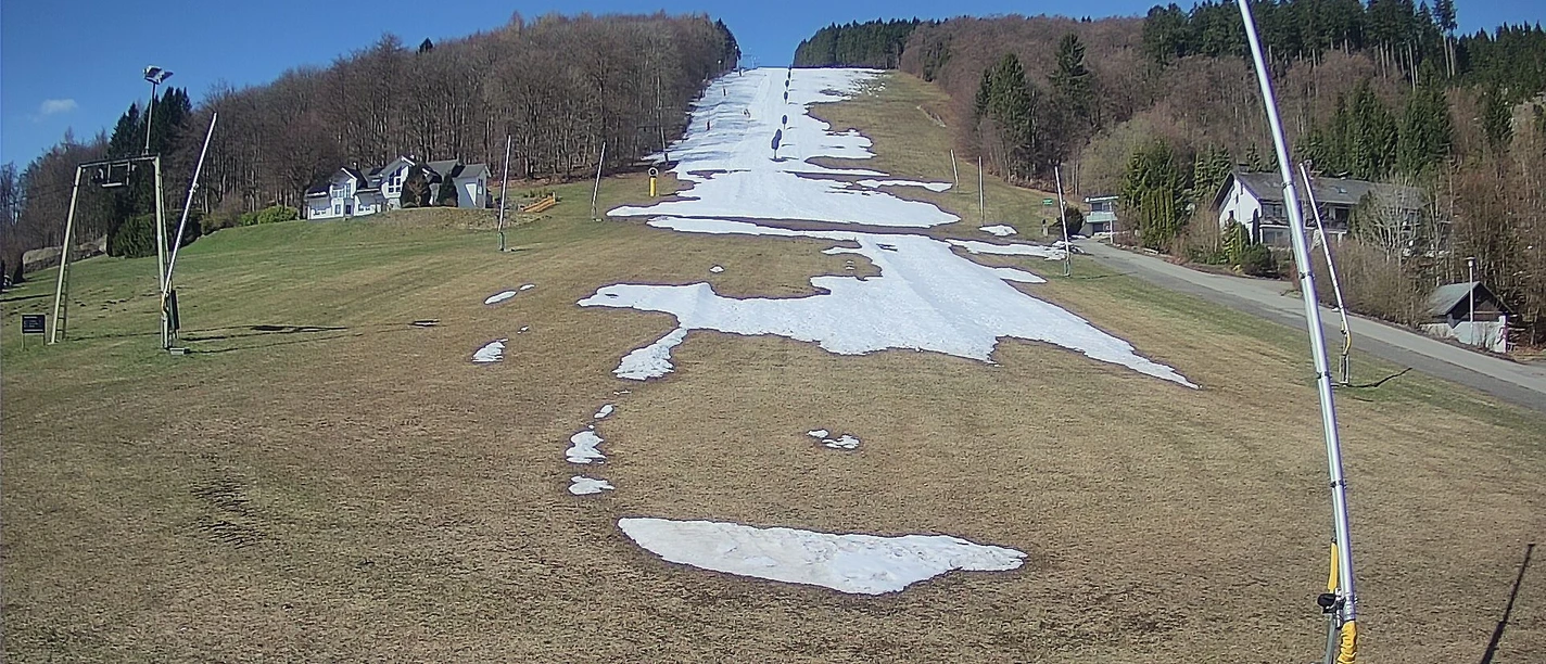 Blick Skipiste Sonnenlift