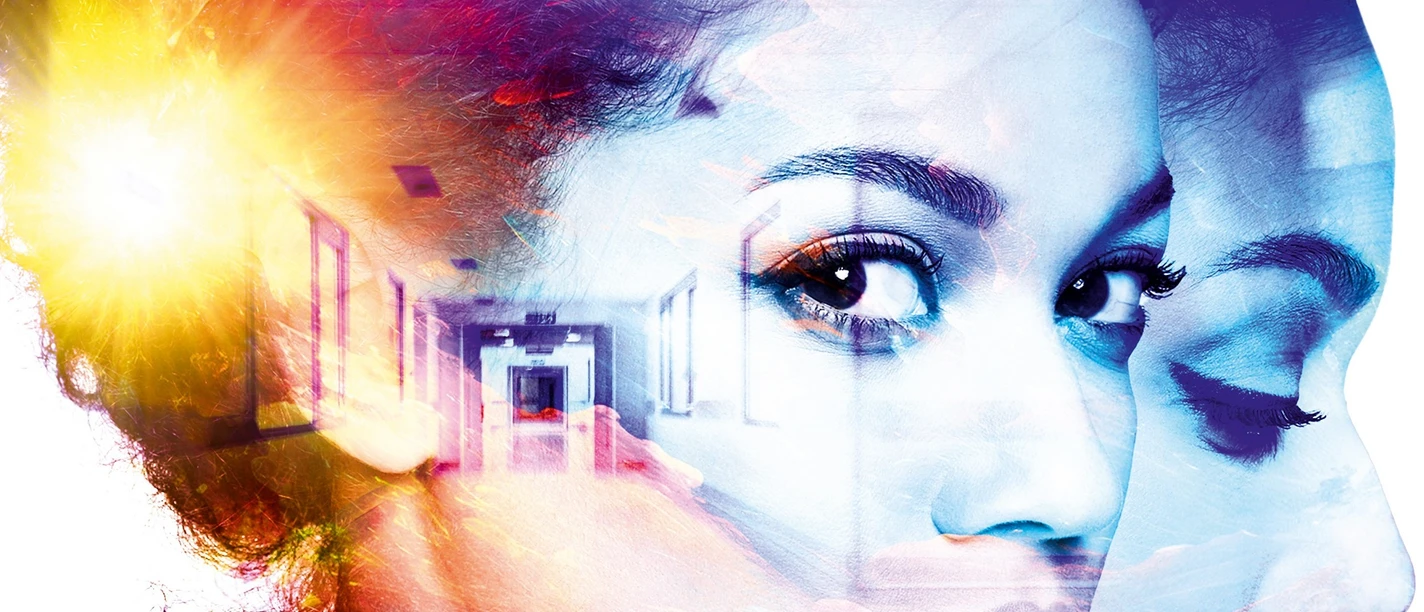 Plakatmotiv Stimmen im Kopf