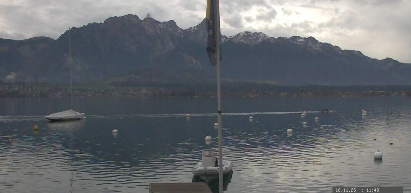 Webcam Hilterfingen - Thunersee
