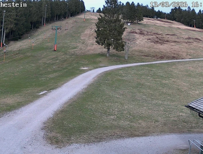 Blick auf den Skilift Ruhestein
