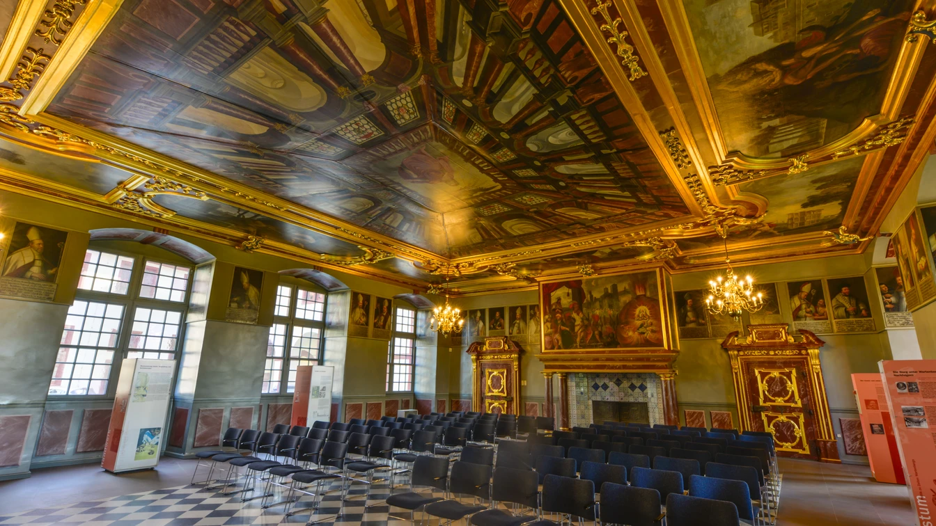 Historischer Rittersaal Schloss Iburg Historischer Rittersaal Schloss Iburg