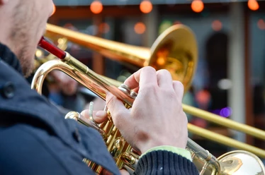 brass band trombone