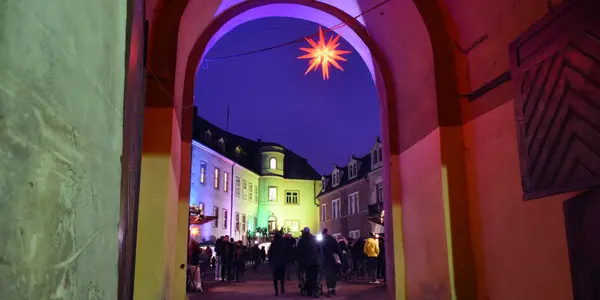 Weihnachtsmarkt auf Schloss Wolkenburg