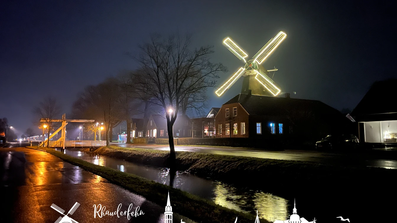 Rhauderfehner Weihnachtsmarkt um die Mühle Hahnentange