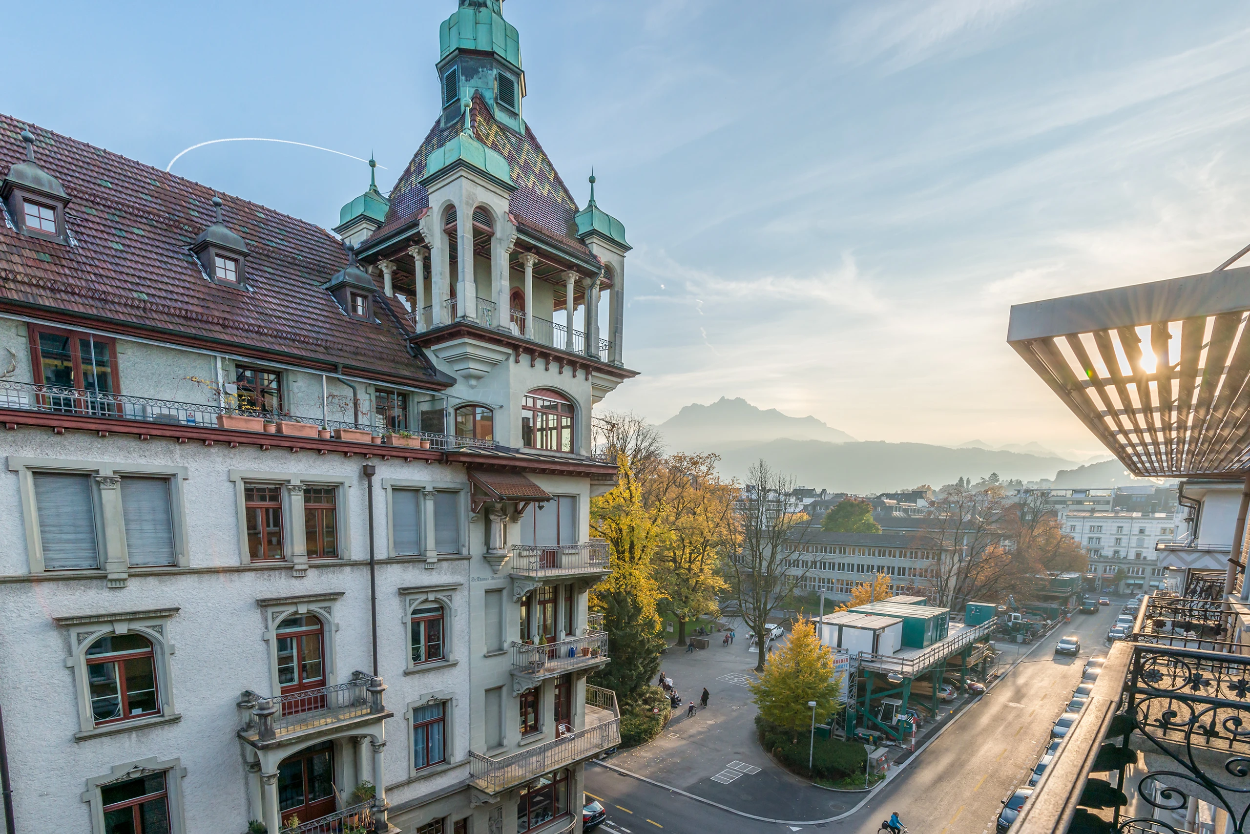 Thiết kế Hotel Alpina Lucerne phong cách urban‑modern