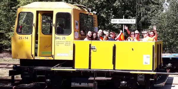 Auf Tour mit der Frelsbachtalbahn