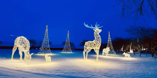 Winterzauber im Sonnenlandpark Lichtenau: Eine leuchtende Reise durch Europa