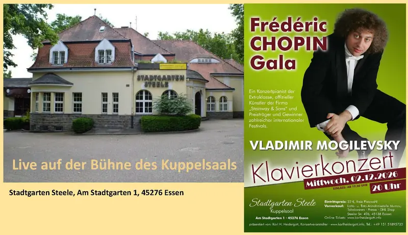 Frédéric Chopin Gala mit Vladimir Mogilevsky