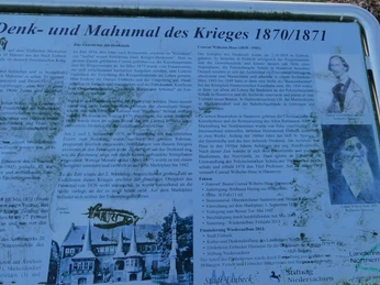 Mühlenwall Monument_Information Board Muehlenwall monument information board