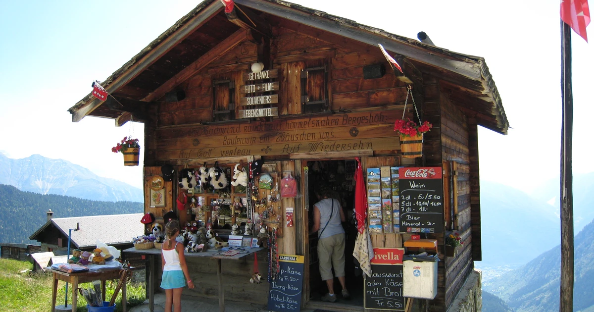 Kiosk Lüsga Belalp