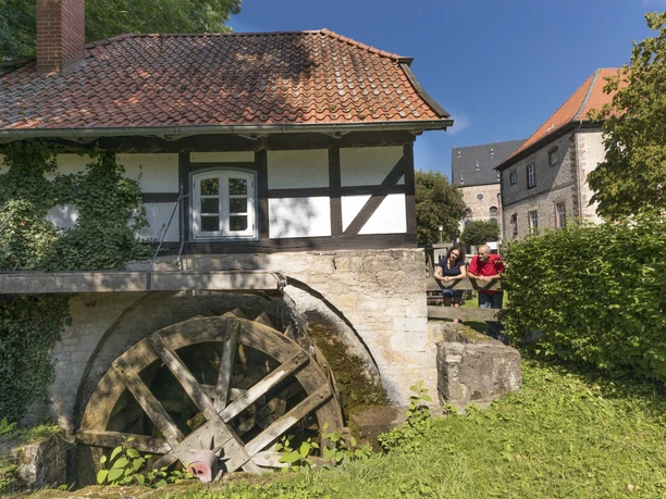 Monastère et parc du monastère de Lamspringe Moulin dans le parc du monastère de Lamspringe