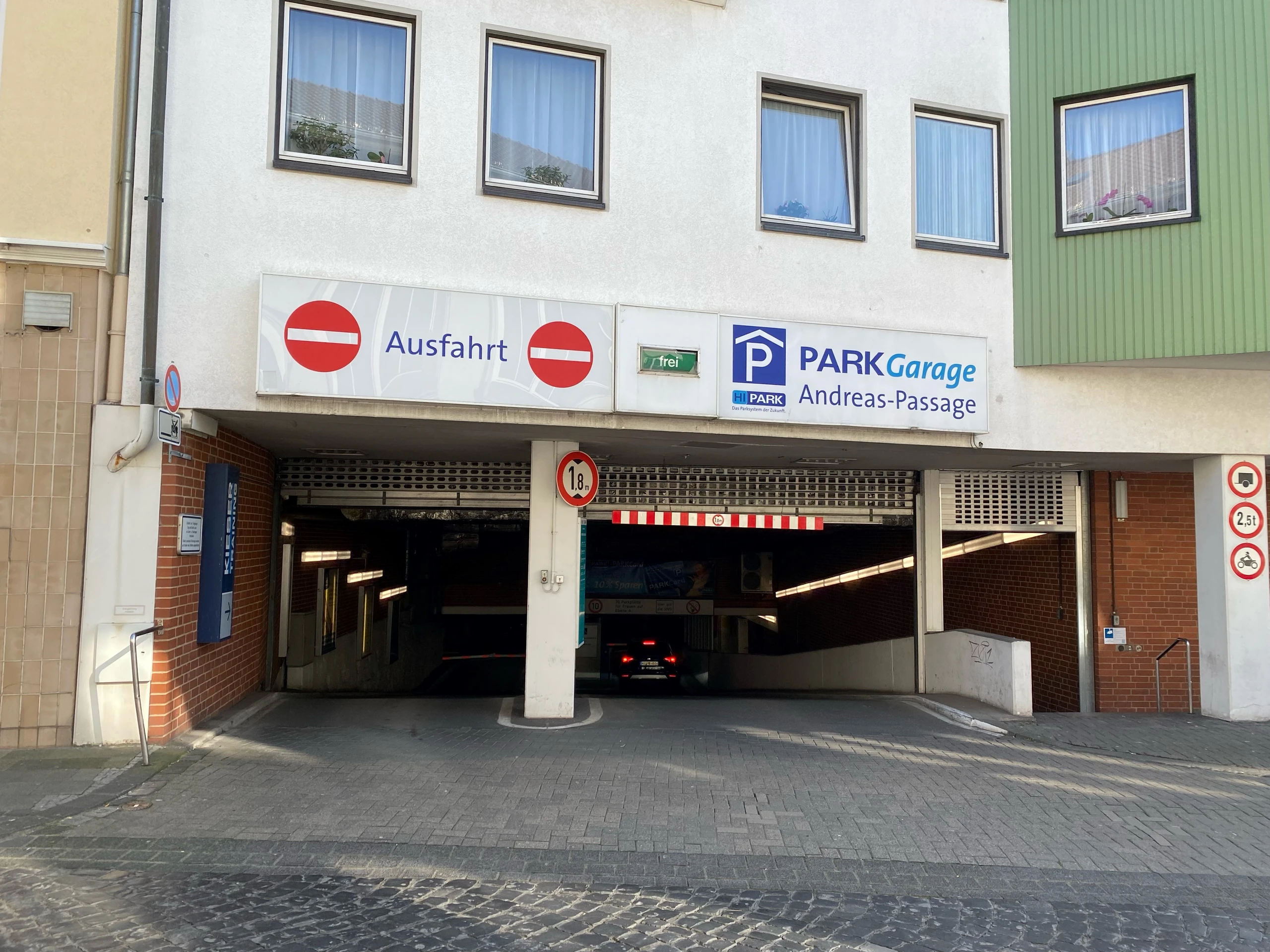 Parkgarage Andreaspassage Parkgarage Andreaspassage